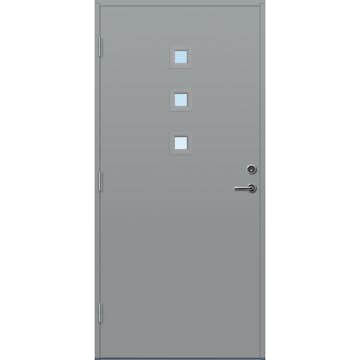 Ytterdør Bygg1 Odda Klarglass