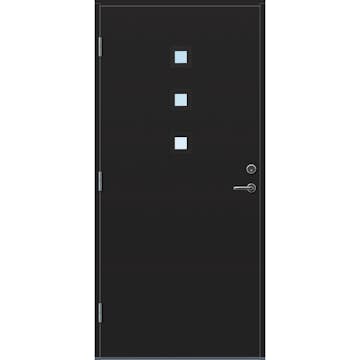 Ytterdør Bygg1 Odda Klarglass