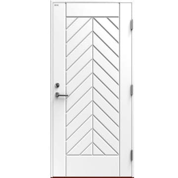 Ytterdør Diplomat Gaustablikk Tett Hvit