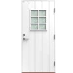 Ytterdør Diplomat Trine Cotswoldglass Hvit