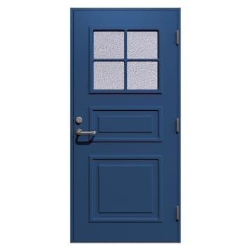 Ytterdør Gilje Sirdal Dekor Katedralglass