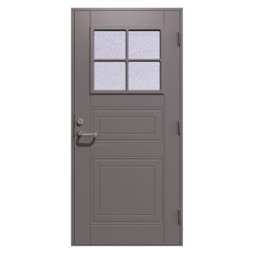 Ytterdør Gilje Sirdal Profil Katedralglass