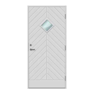 Ytterdør Tundøren Tun 117 Klarglass