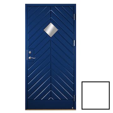 Ytterdør Tundøren Bavaria Hvit