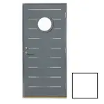 Ytterdør Tundøren Nova Hvit