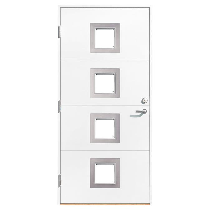 Ytterdør Tundøren Orion Hvit