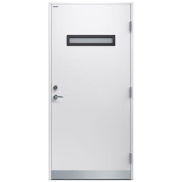 Ytterdør Diplomat Fanny Klart Glass