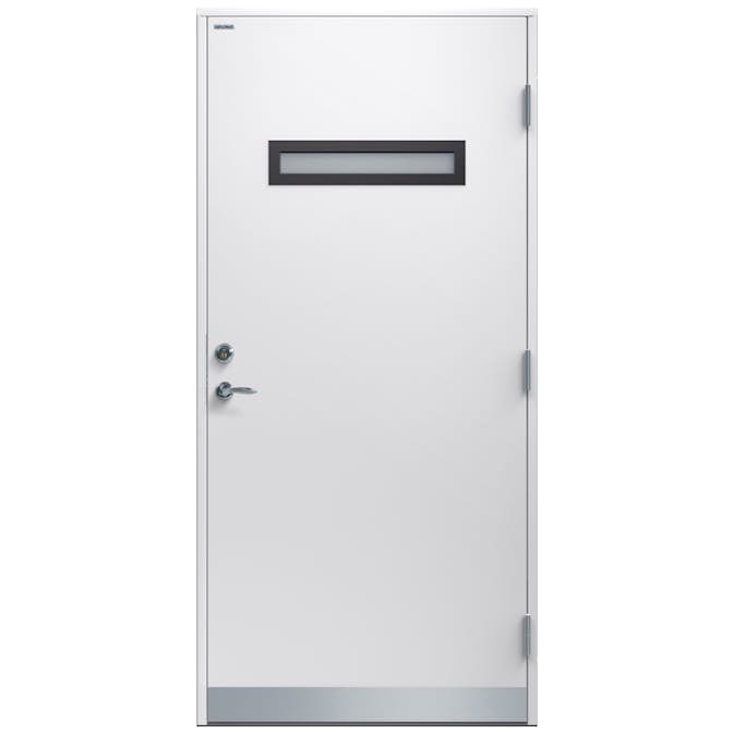 Ytterdør Diplomat Fanny Klart Glass