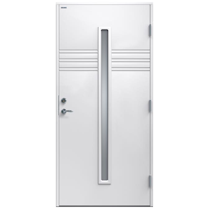 Ytterdør Diplomat Felicia Klart Glass