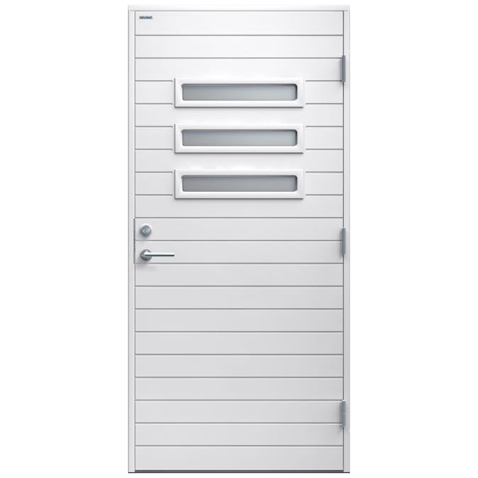 Ytterdør Diplomat Ingela Klart Glass