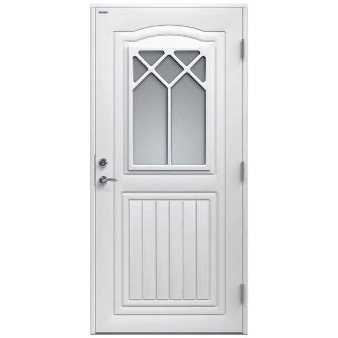 Ytterdør Diplomat Linnea Klart Glass