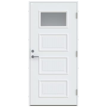 Ytterdør Diplomat Signe Klart Glass