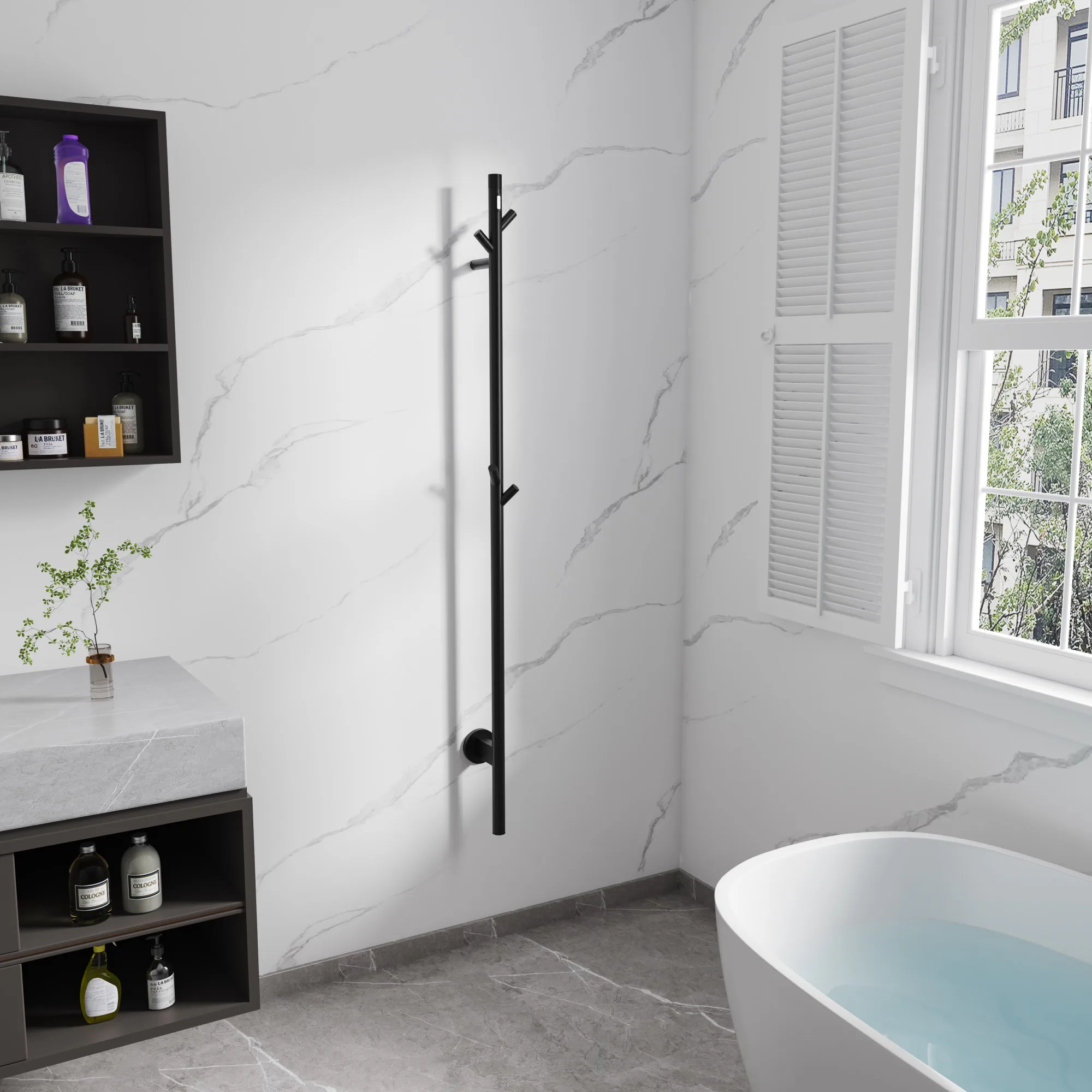 Håndkletørker Bathlife Fas 1 Arm Timer