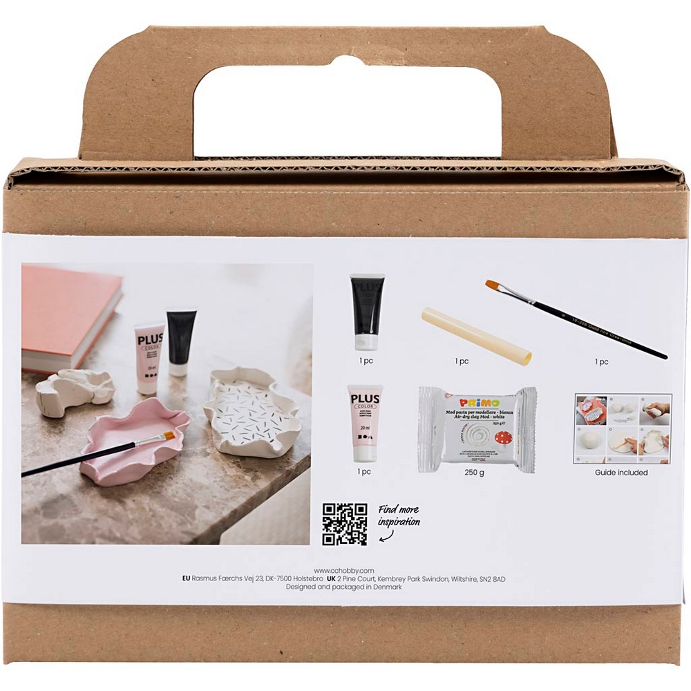 Hobbysett Creativ Company Mini DIY Kit Skåler Modellering