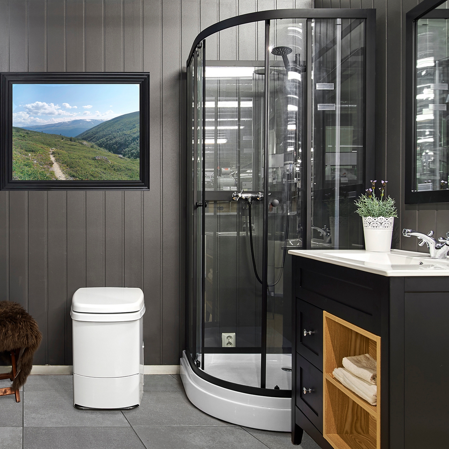 Forbrenningstoalett Sunwind El-dorado Pro