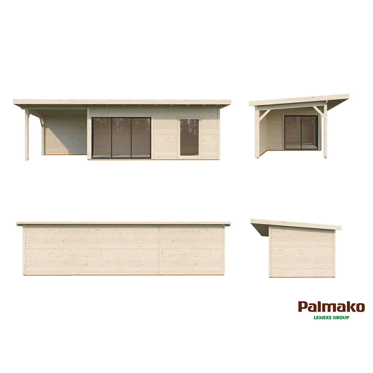 Hagestue Palmako Andrea 17,1 + 8,6 m2