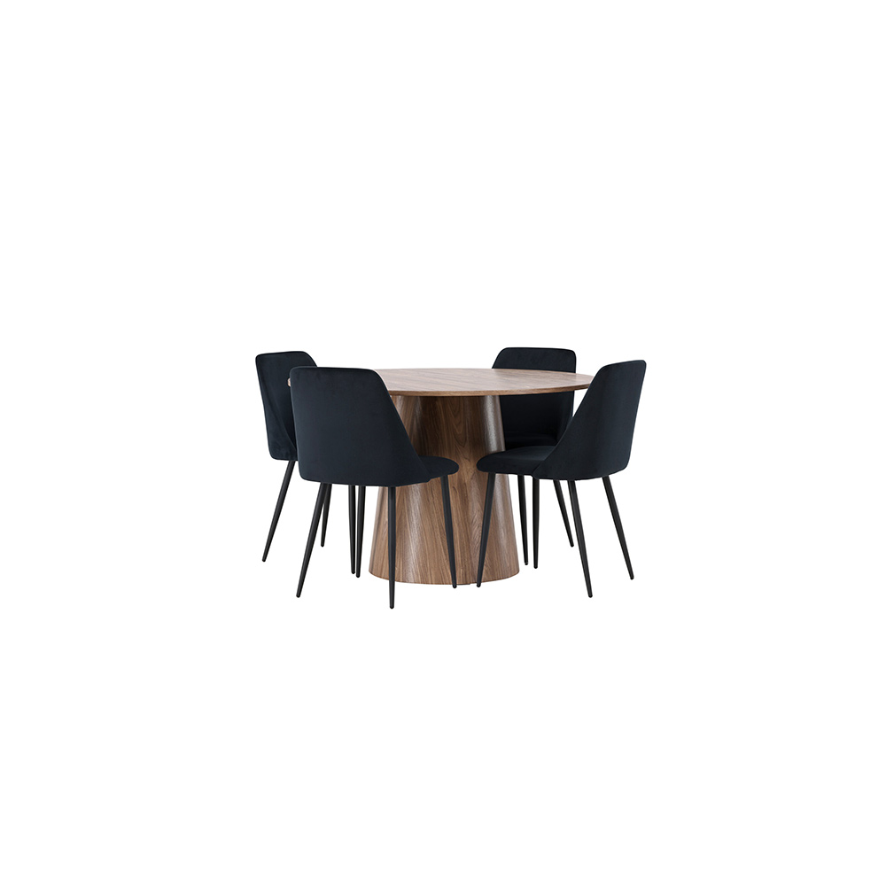 Spisegruppe Venture Home Lanzo med 4 Night Stoler