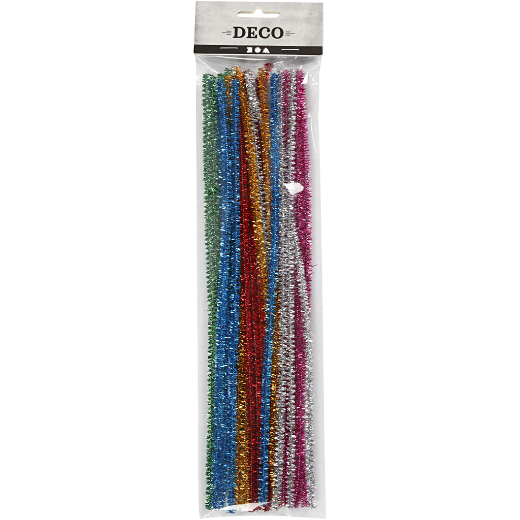 Piprensere Creativ Company L30 cm Tykkelse 6 mm Glitter 24 St/1 Pk