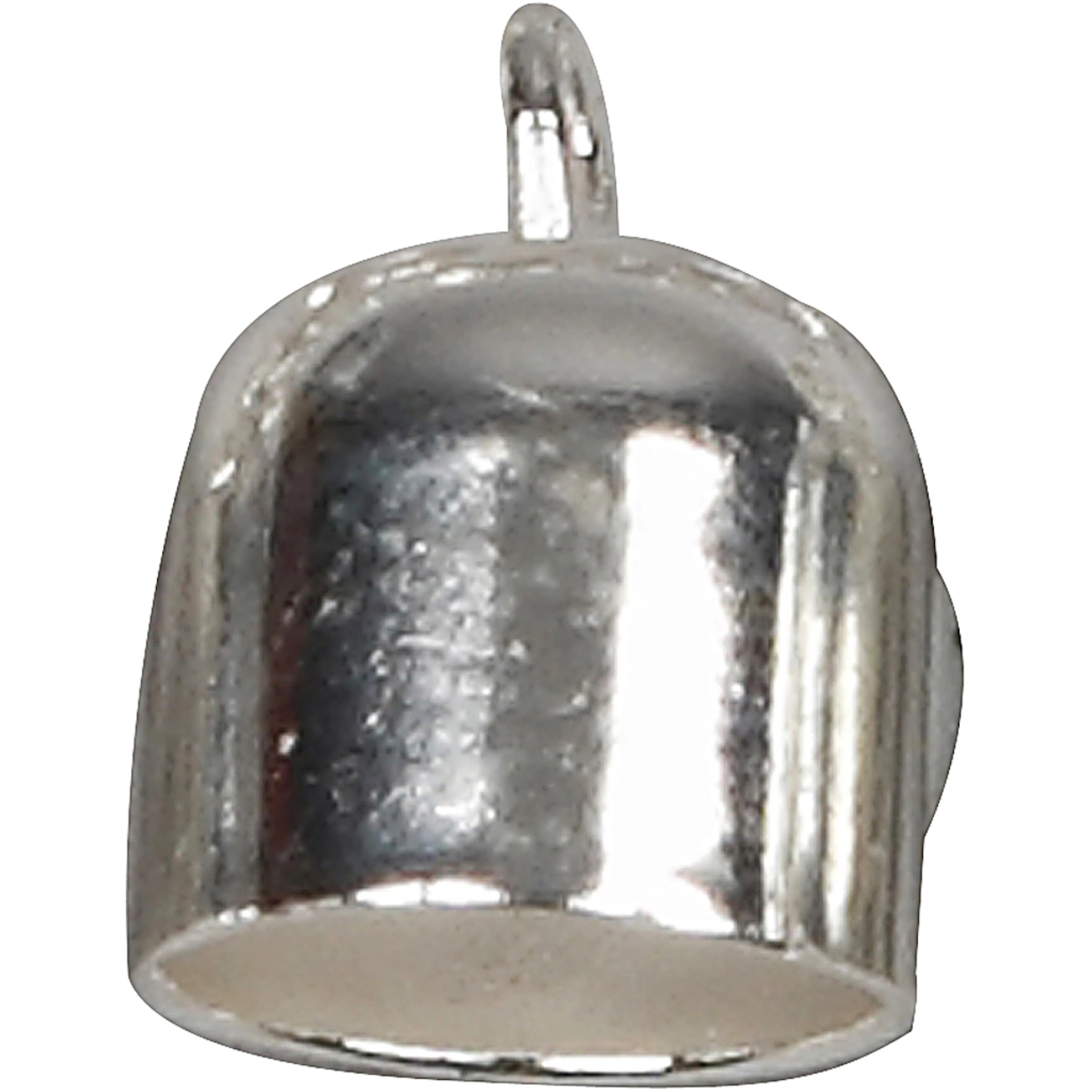 Avslutningshylsa, försilvrad, L: 11 mm, Dia. 8 mm, 6 st./ 1 6 st