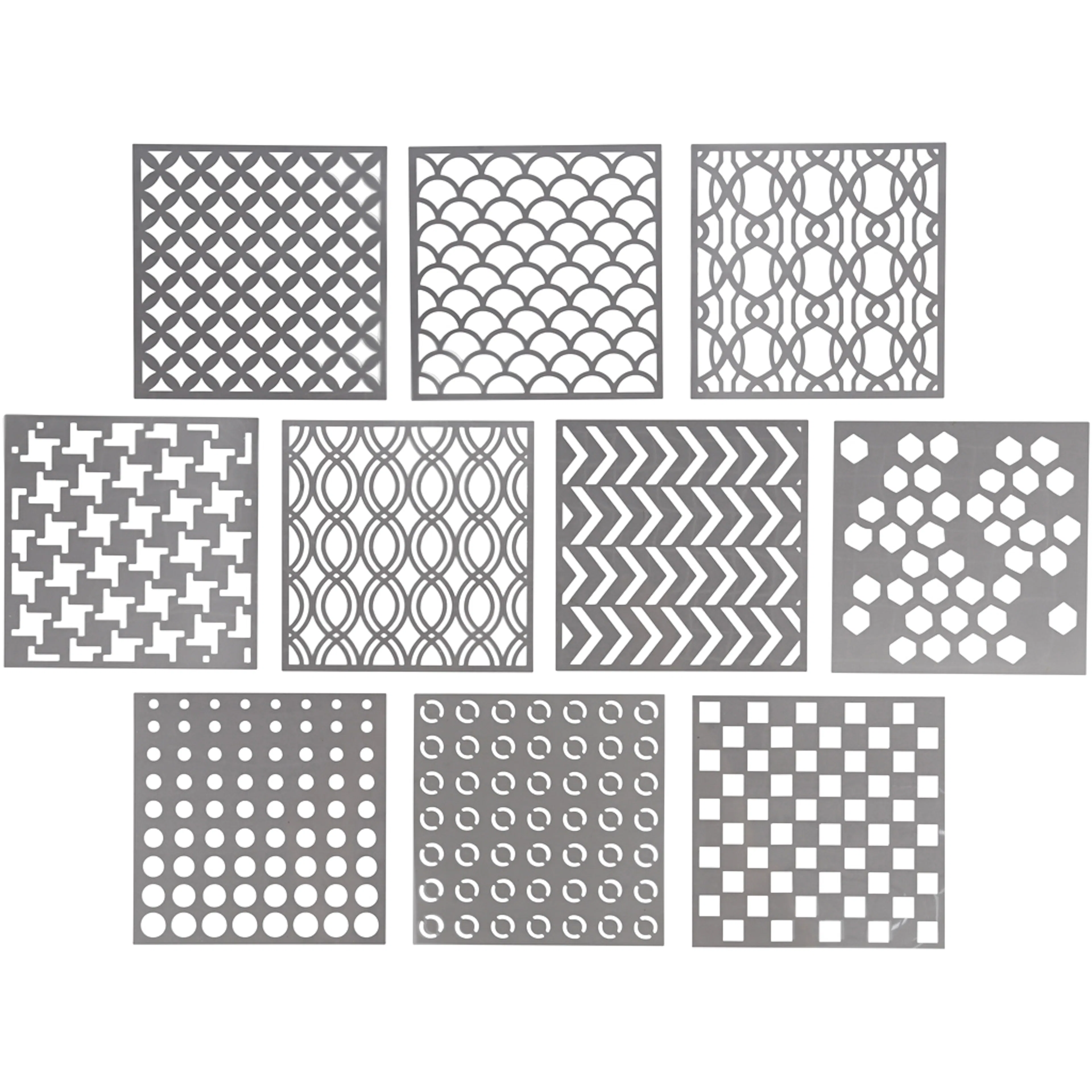 Stensil Creativ Company 15x15 cm 10 Ark