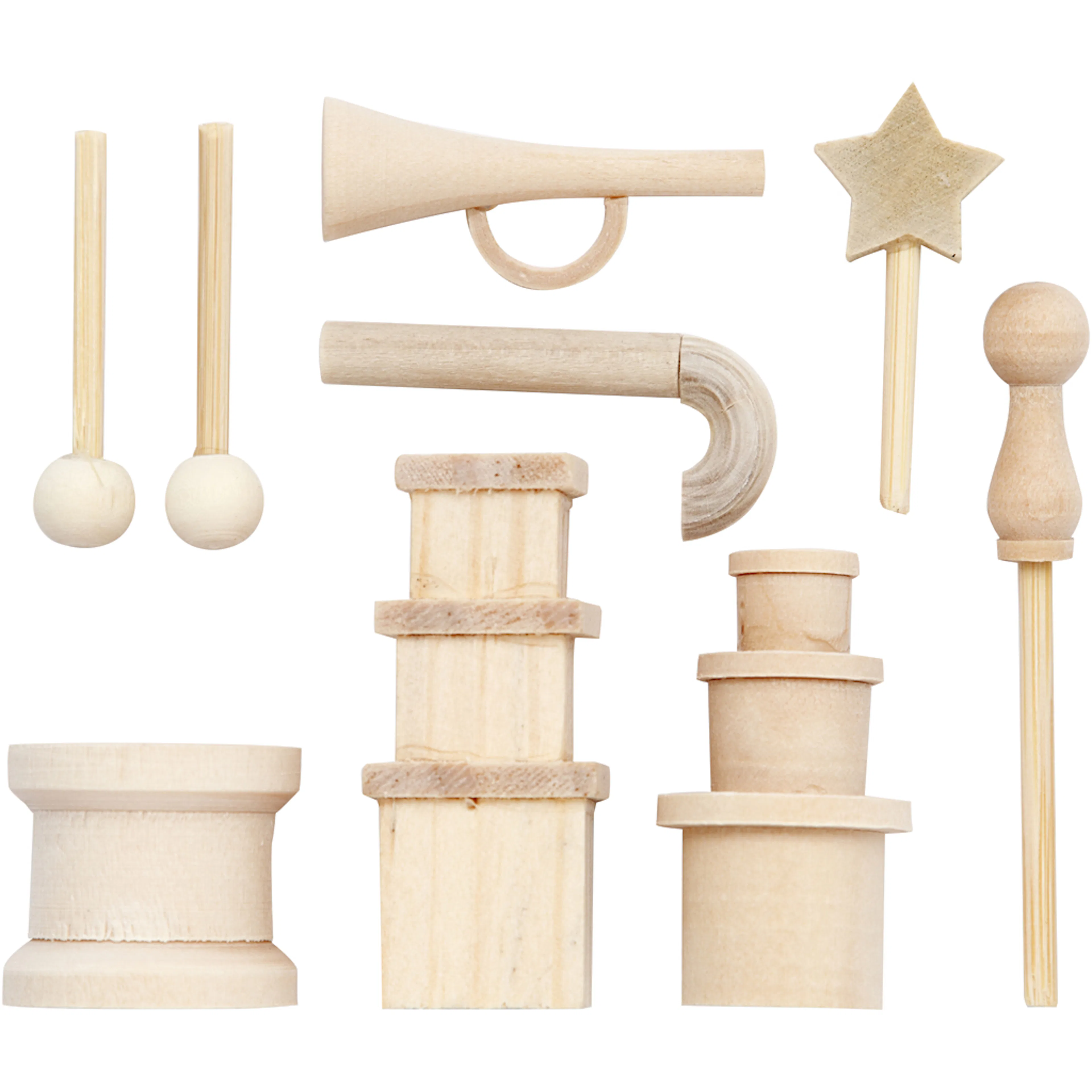 Minigjenstander Creativ Company 1 Pk