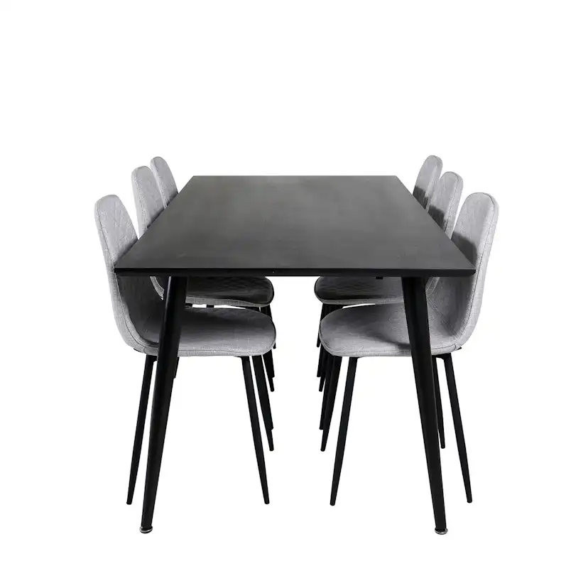 Spisegruppe Venture Home Dipp med 6 Polar Diamond Stoler