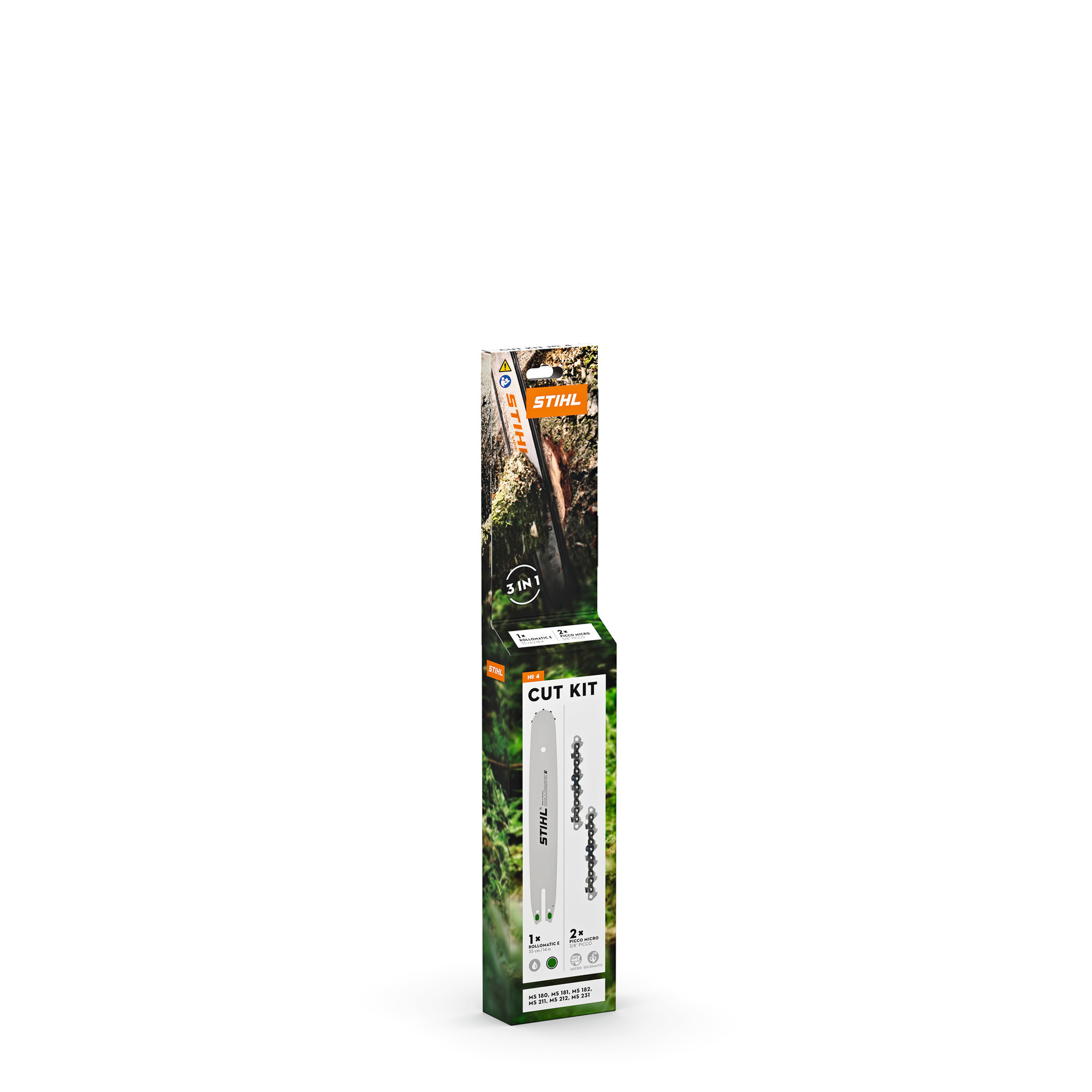 Sverd- & Kjedepakke STIHL 35cm 3/8 P 1,3 mm 50 DL