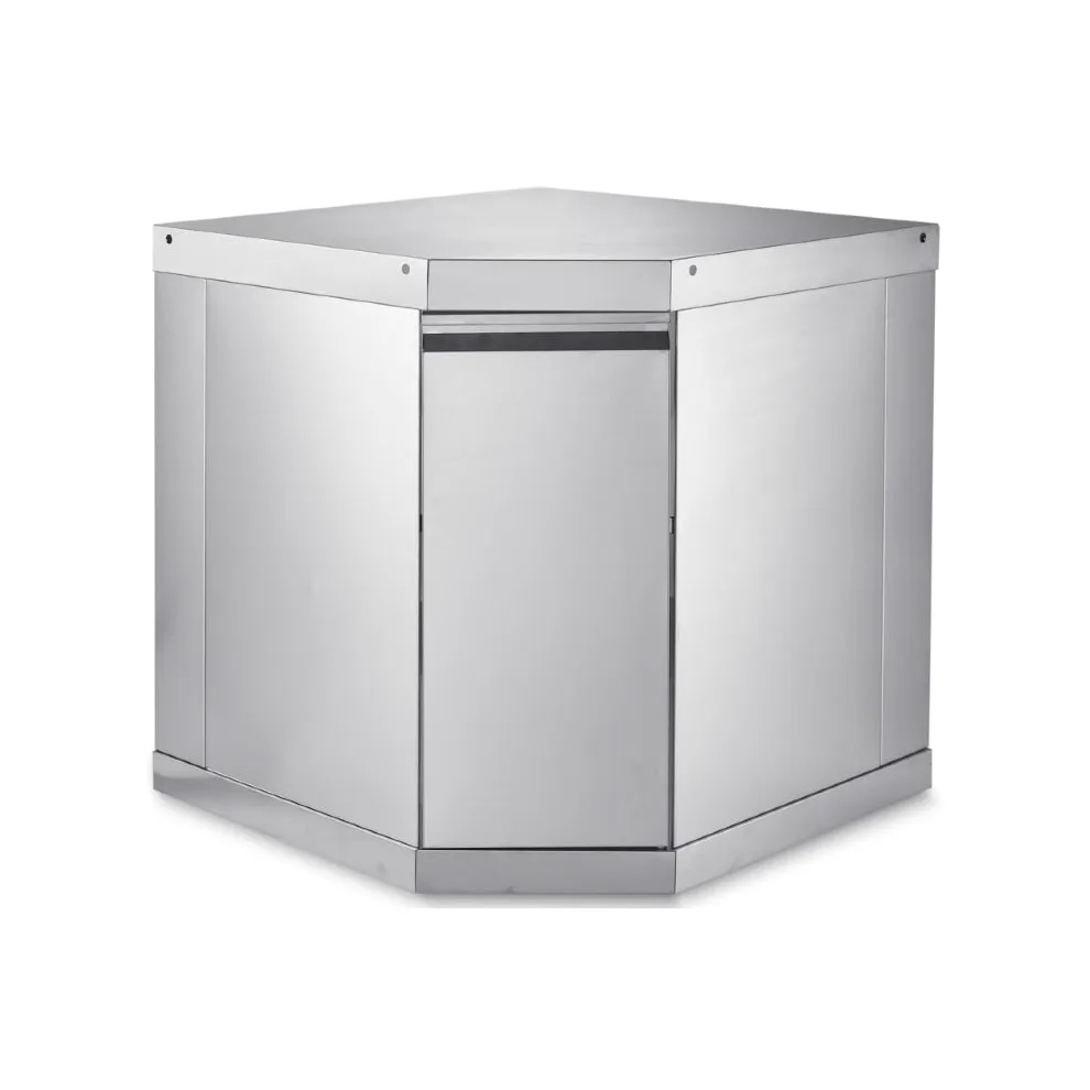 Hjørnemodul Myoutdoorkitchen Stainless Collection 90° med Oppbevaringsskap