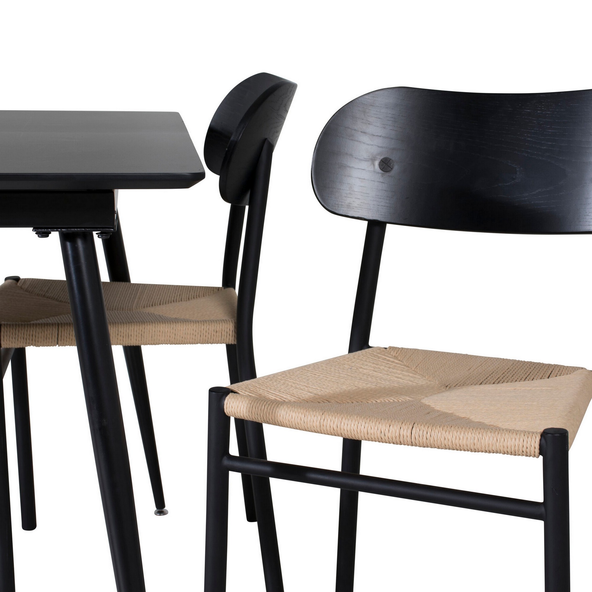 Spisegruppe Venture Home Silar med 4stk Polly Stoler