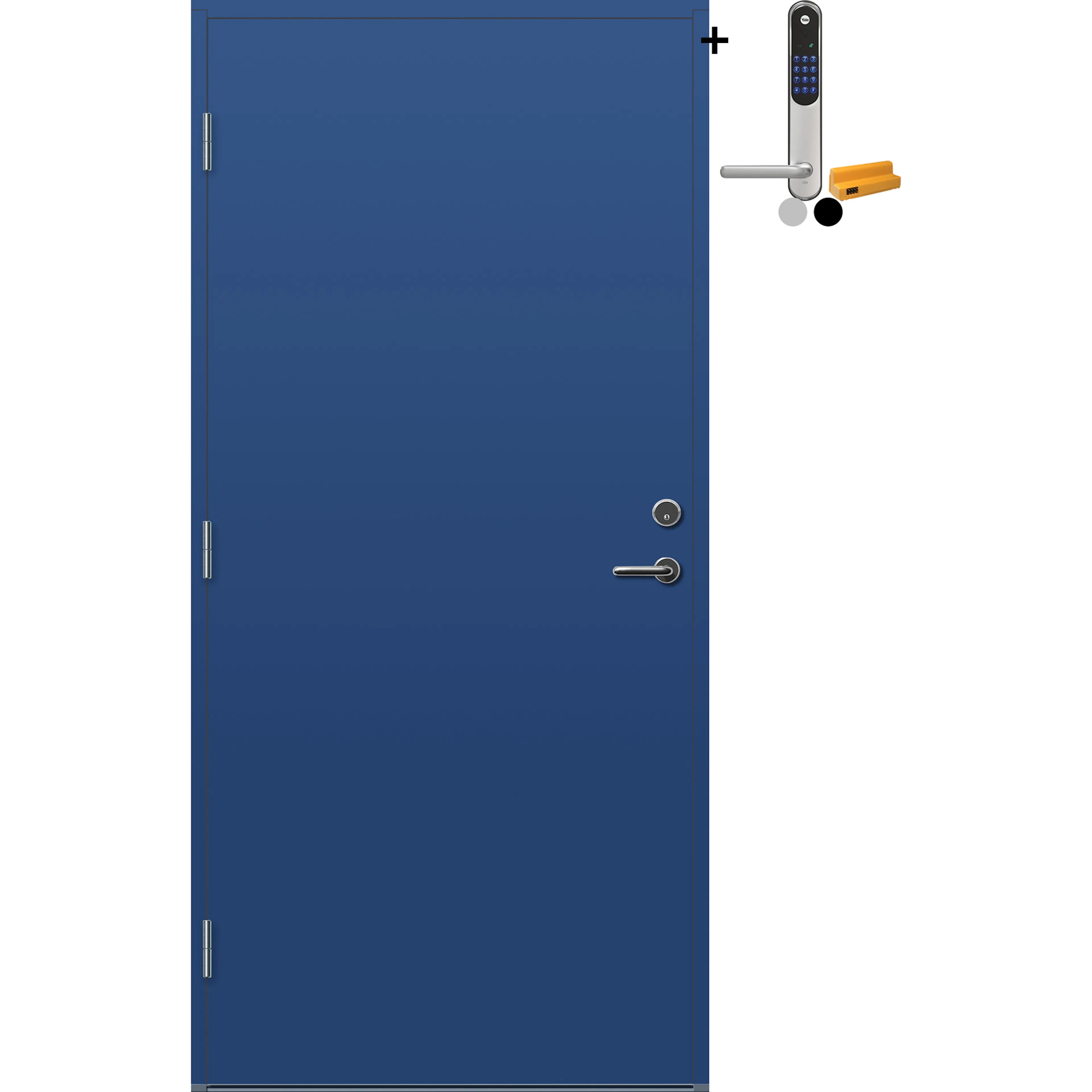 NCS S-5030-R80B, Blå