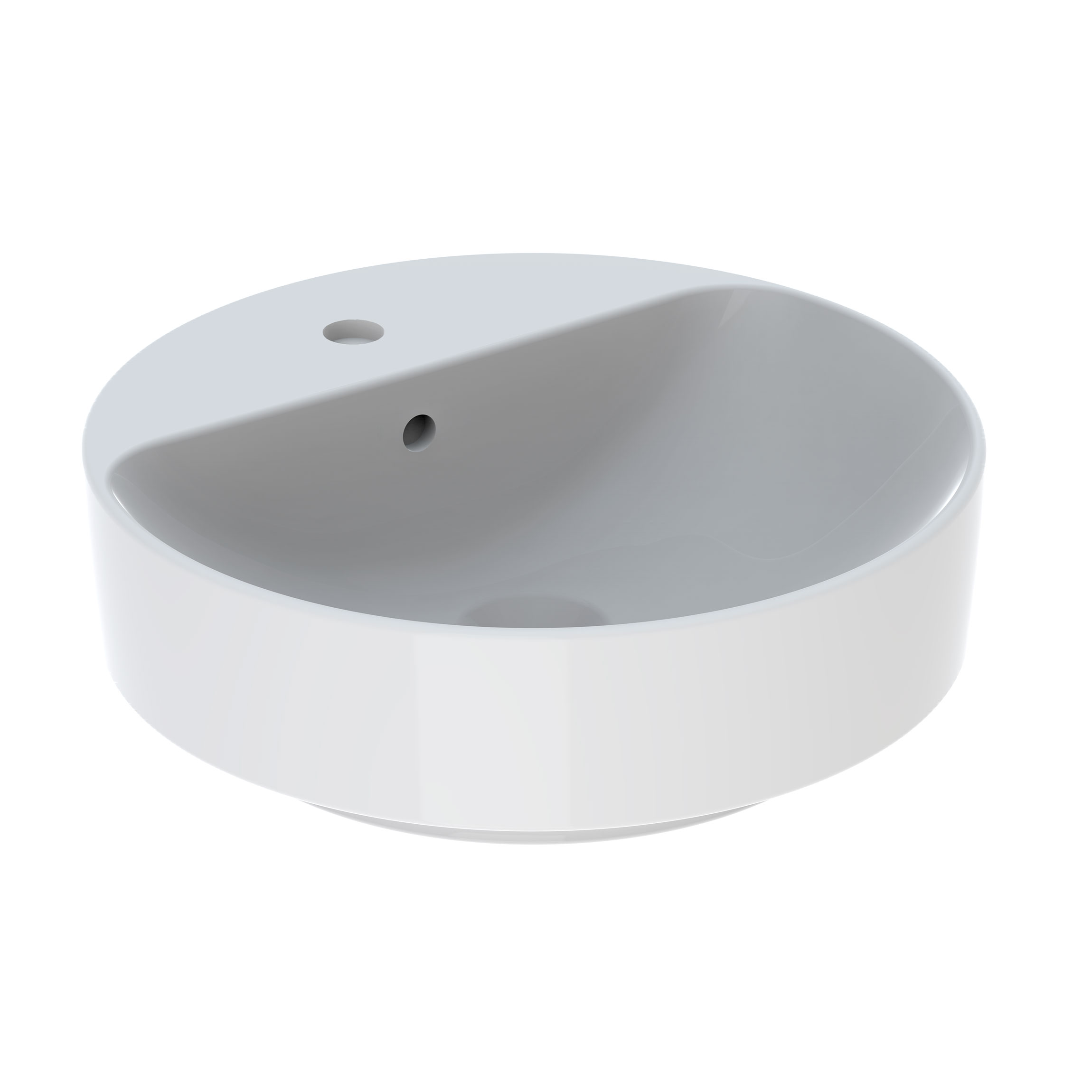 Tv&auml;ttst&auml;ll Geberit Variform 450 mm Lay-on Runt Kanthylla