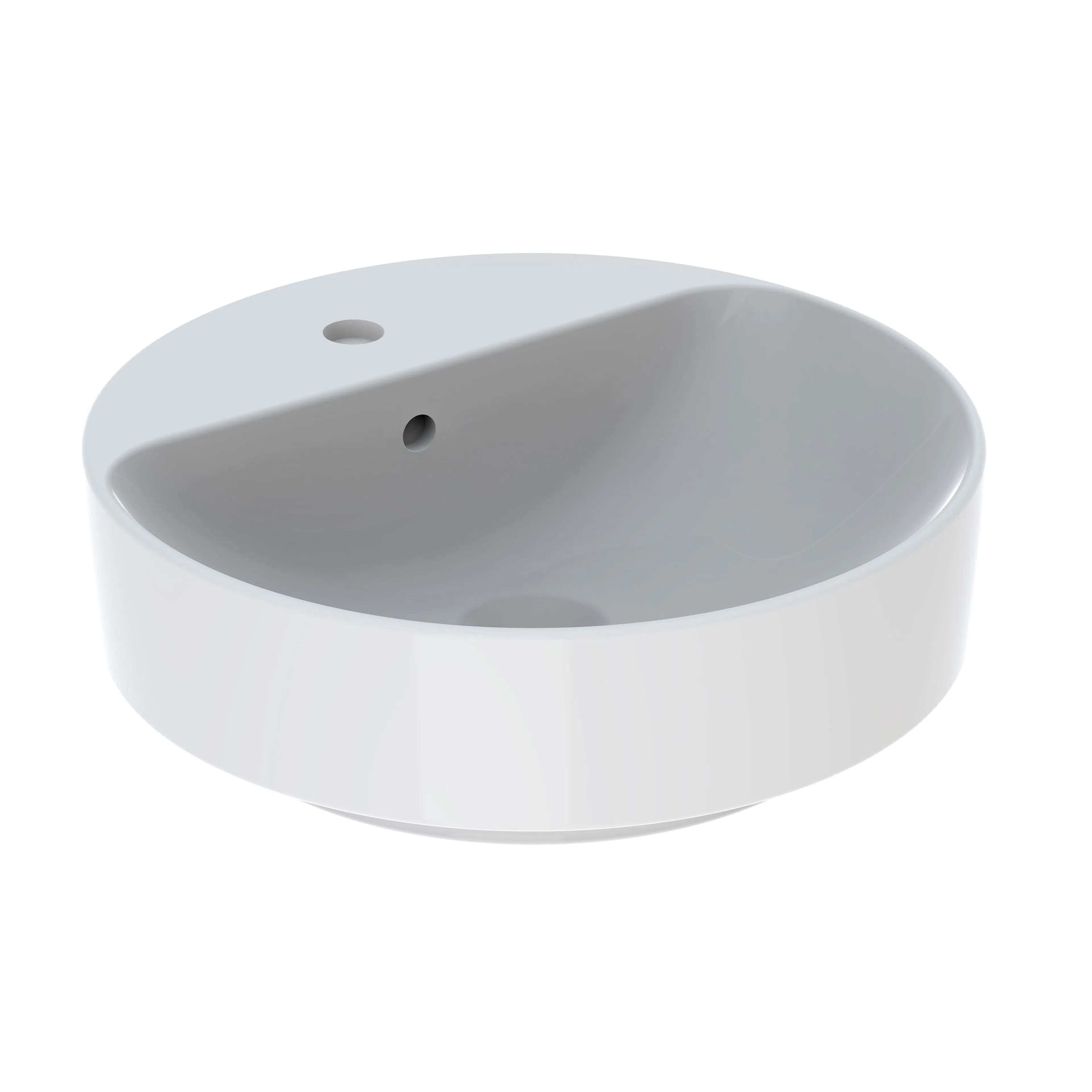 Tvättställ Geberit Variform 450 mm Lay-on Runt Kanthylla