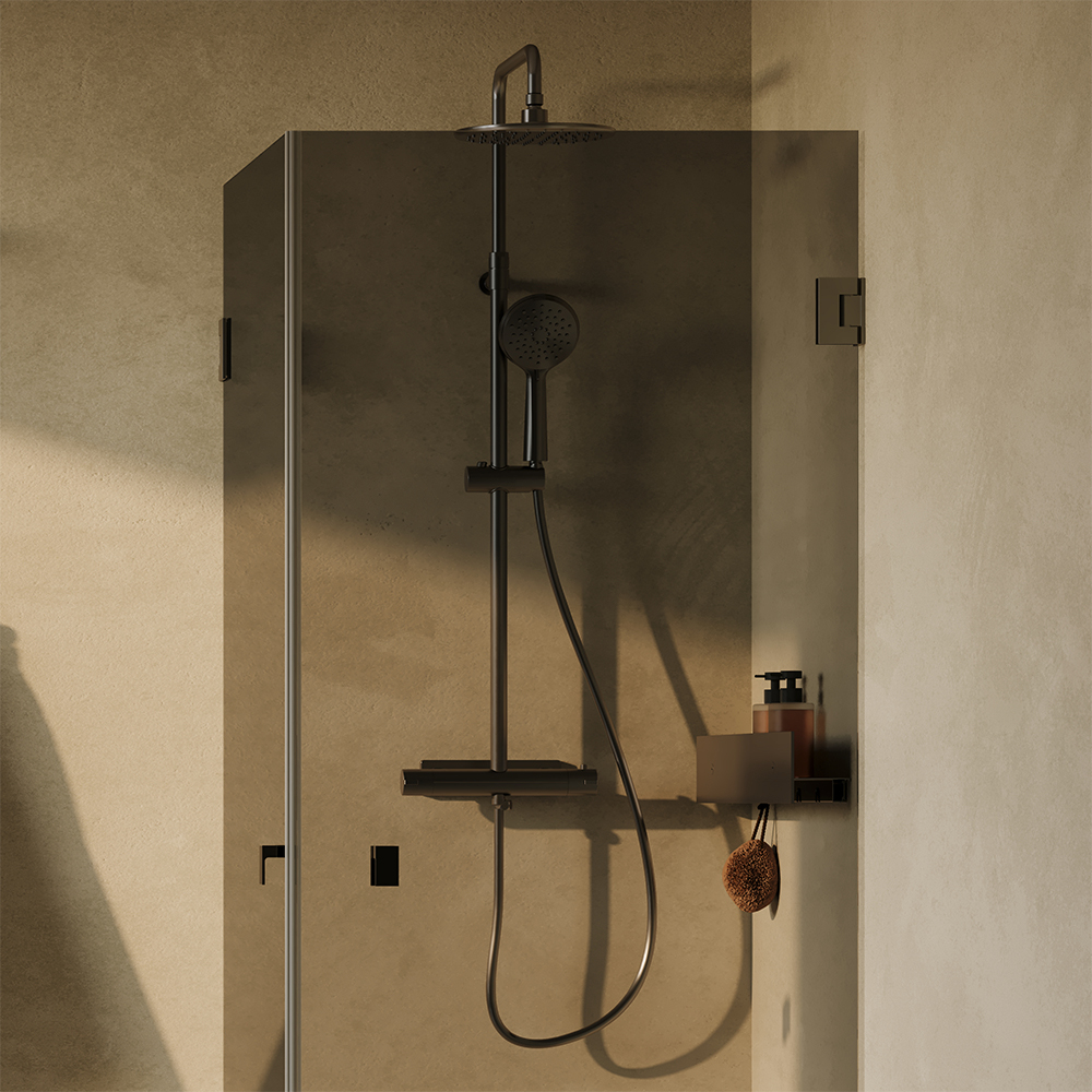 Duschhörn Svedbergs 180° Rak