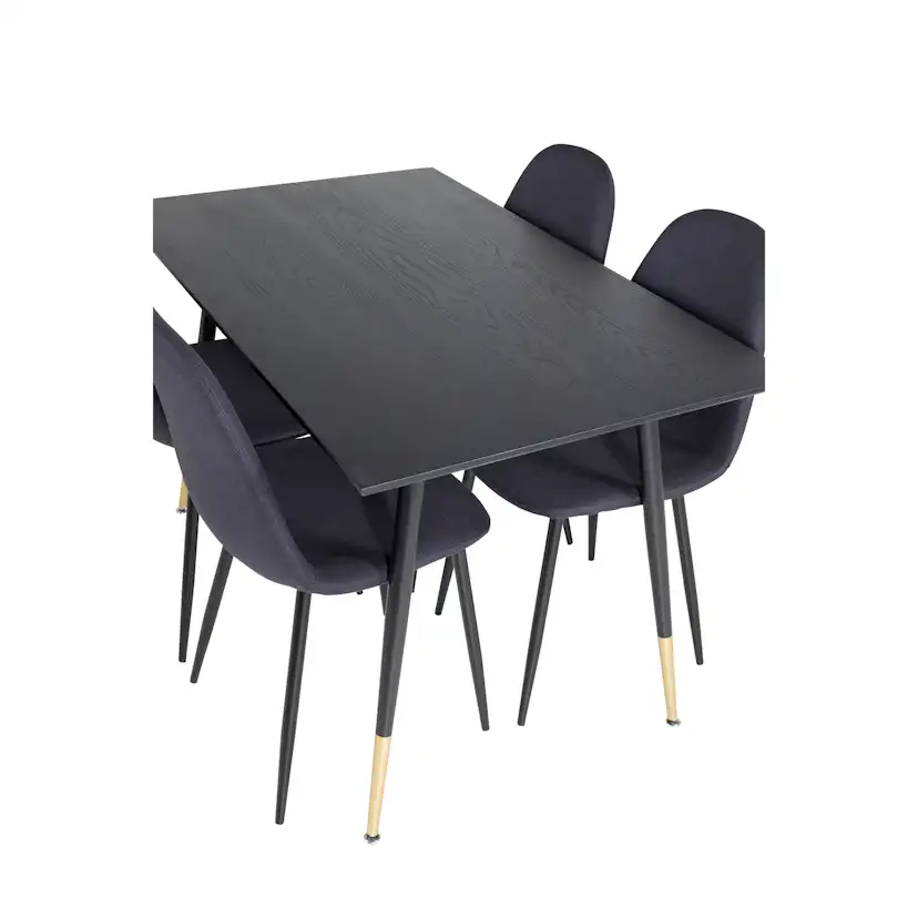 Spisegruppe Venture Home Dipp med 4 Polar Stoler