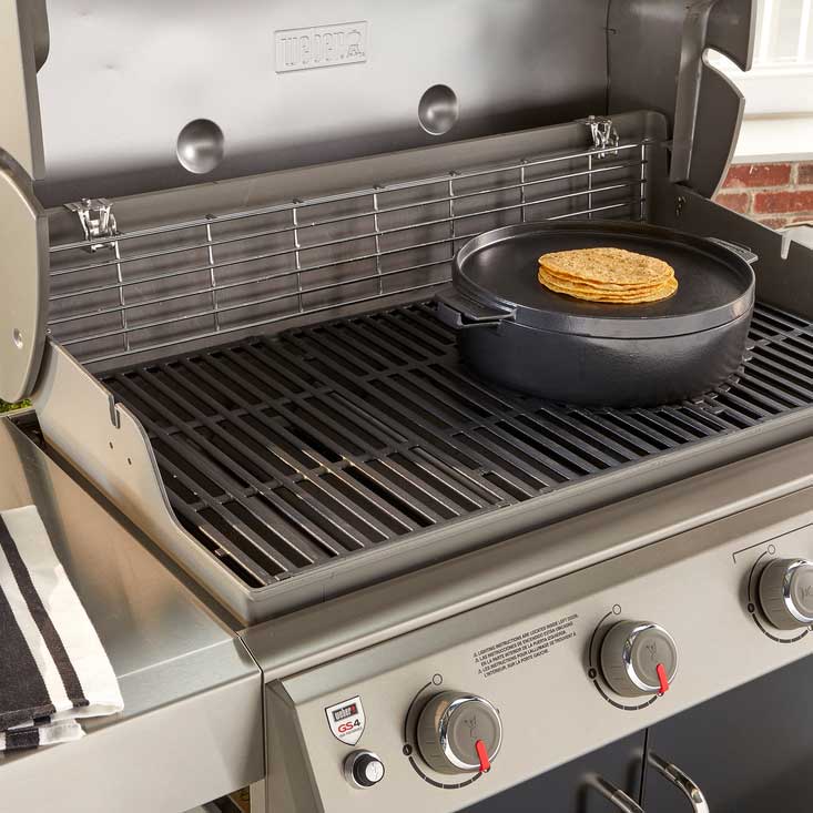 Støpejernsgryte Weber Duo GBS
