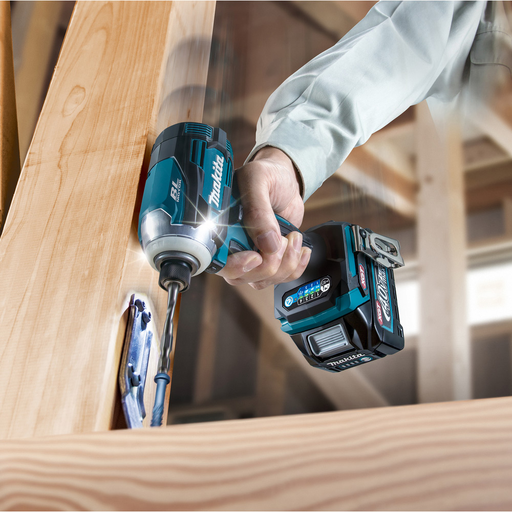 Slagskrutrekker Makita TD001GZ 40V XGT Uten Batteri og Lader