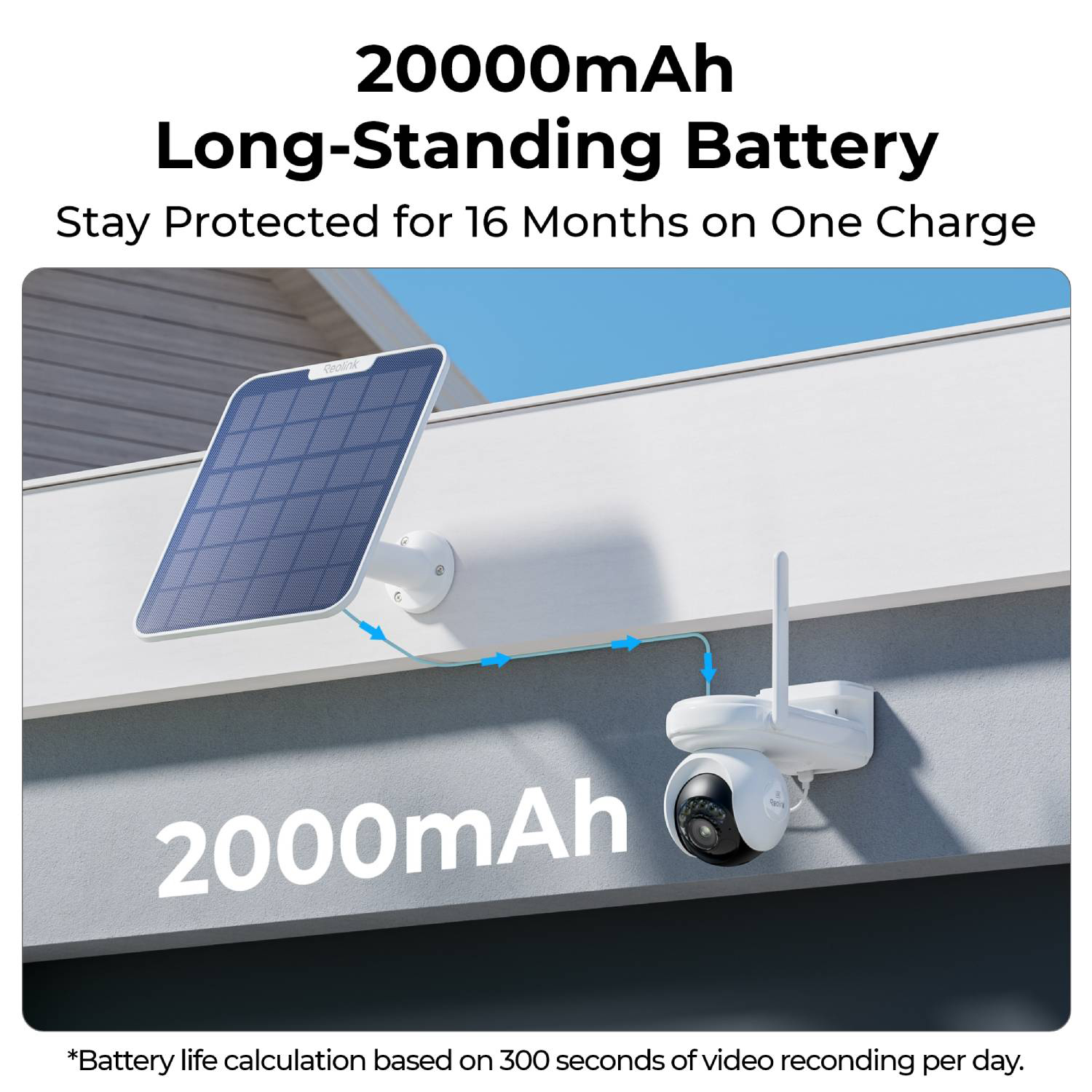 Overvåkningskamera Reolink Altas PT Ultra WiFi Batteri