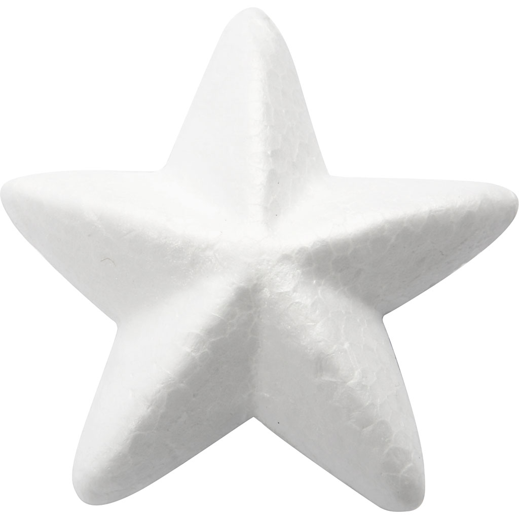 Stjerner Creativ Company Hvit 11 cm 25 stk/1 Pk