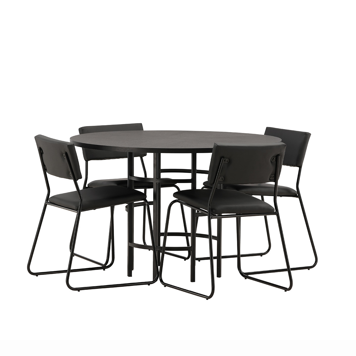 Spisegruppe Venture Home Copenhagen med 4 Kenth Stoler