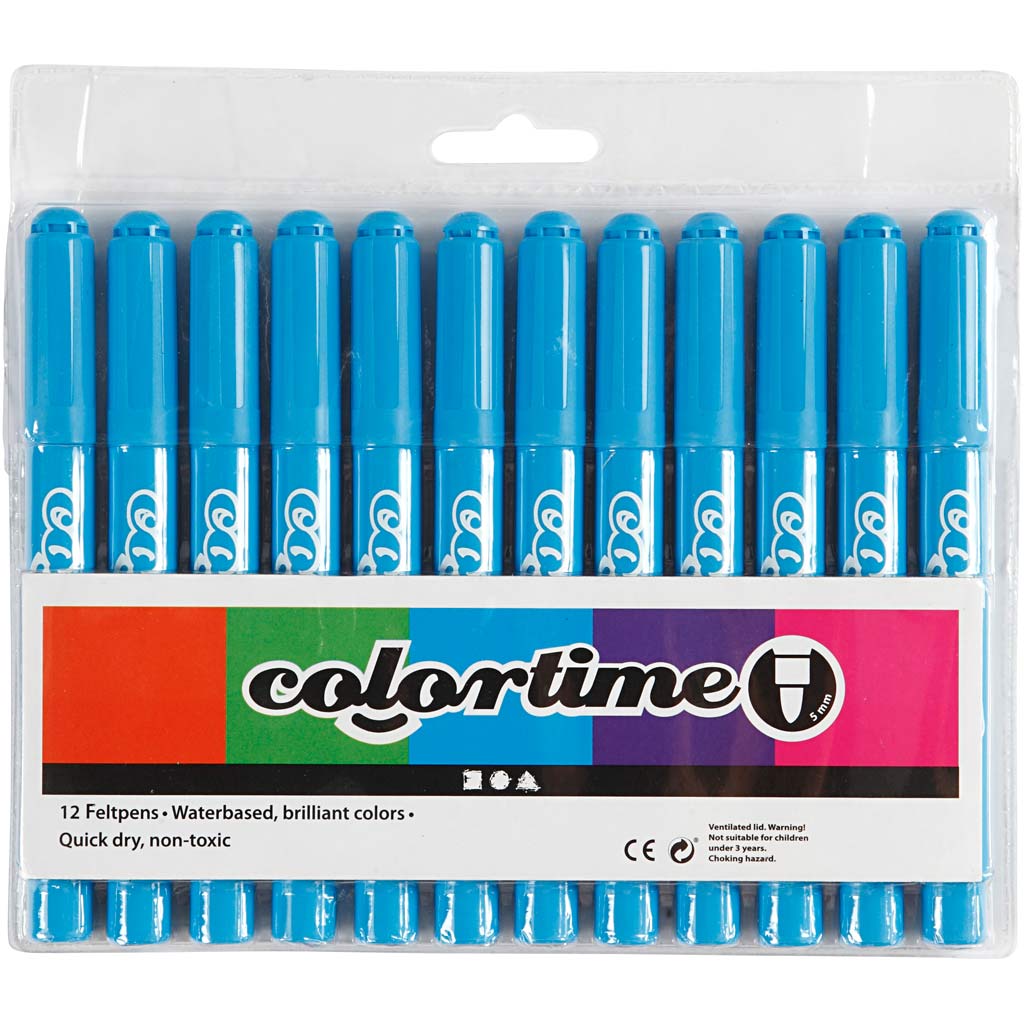 Tusjpenner Creativ Company Colortime Strek 5 mm 1 Pk