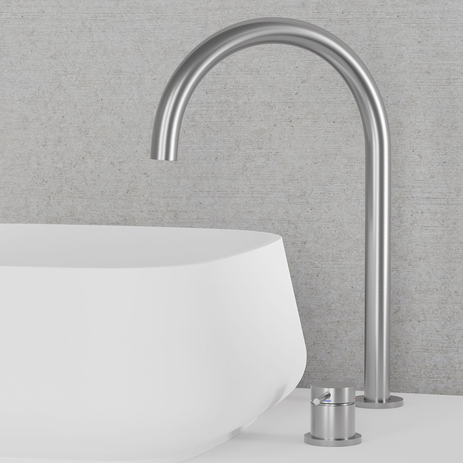 Kjøkkenbatteri Scandtap Steel Harmonized K2