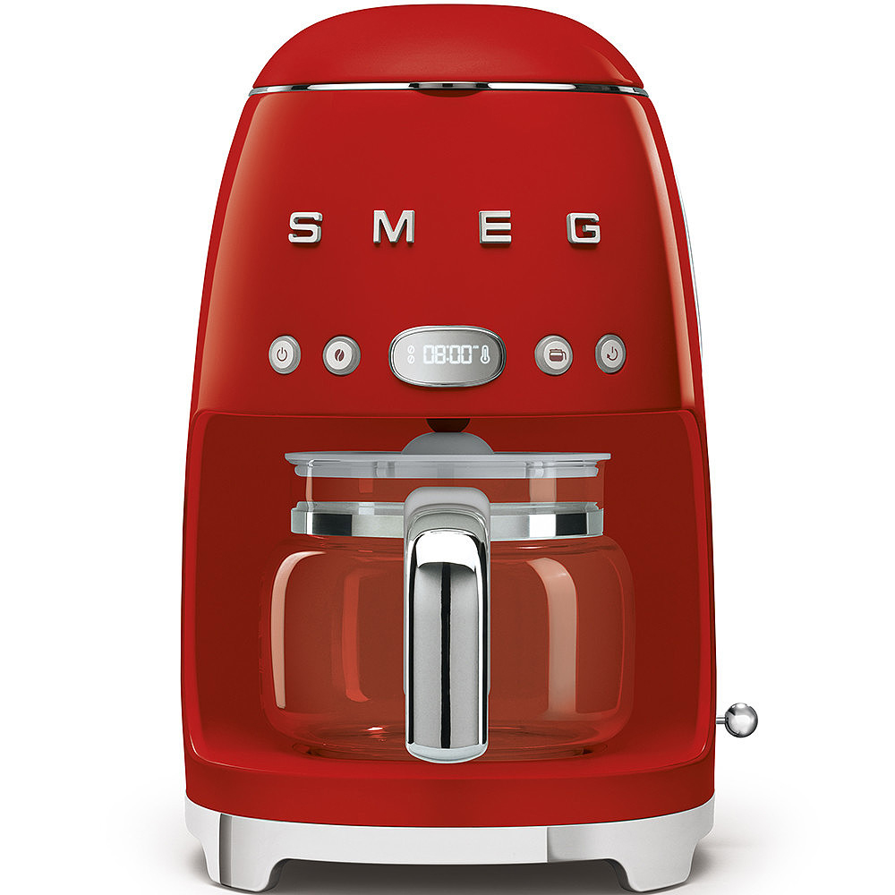 Kaffetrakter Smeg DCF02RDEU Retro Rød 50-tallsstil