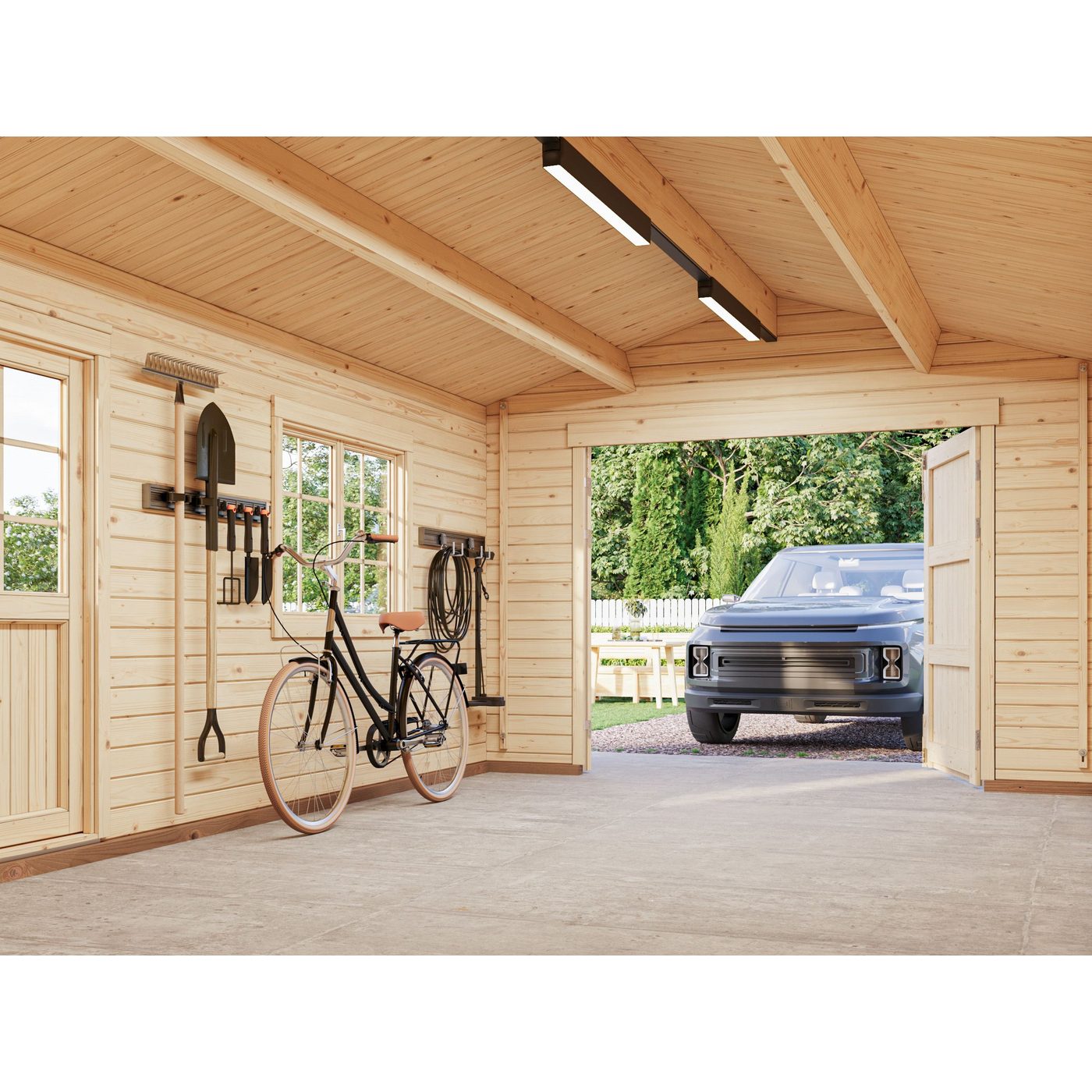 Garasjebod Palmako Roger 19 m2 med Dobbel Treport
