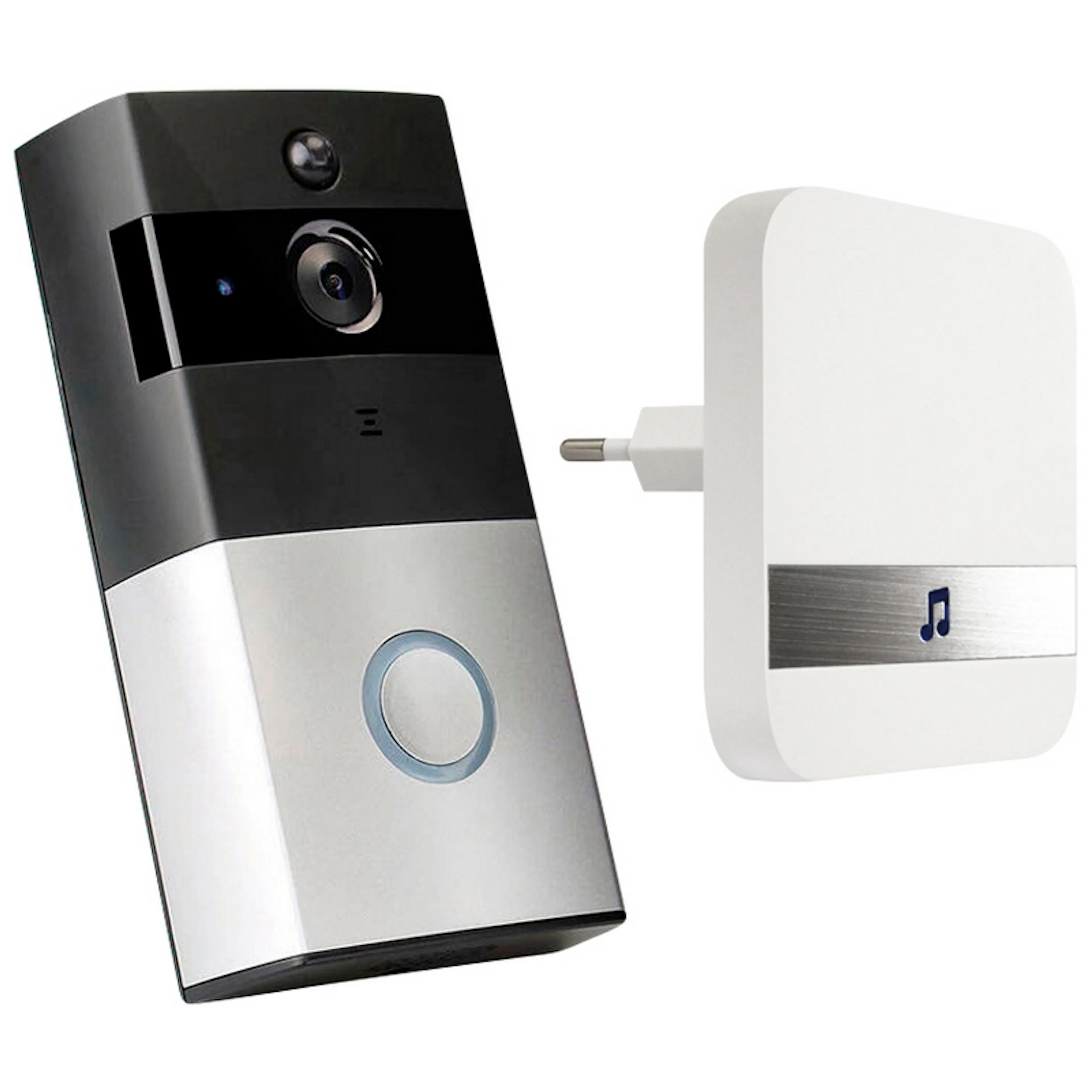 Videodørklokke Home it med Wi-Fi og App