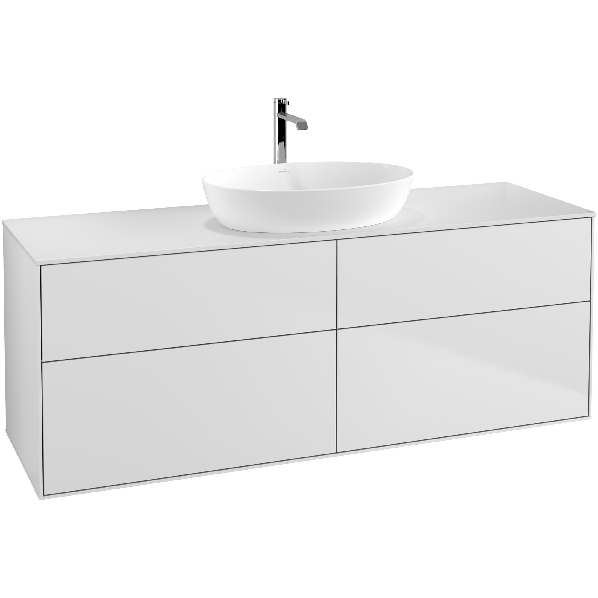Tvättställsskåp Villeroy & Boch Finion med 4 Lådor och Bänkskiva för Fristående Tvättställ från Artis & Collaro