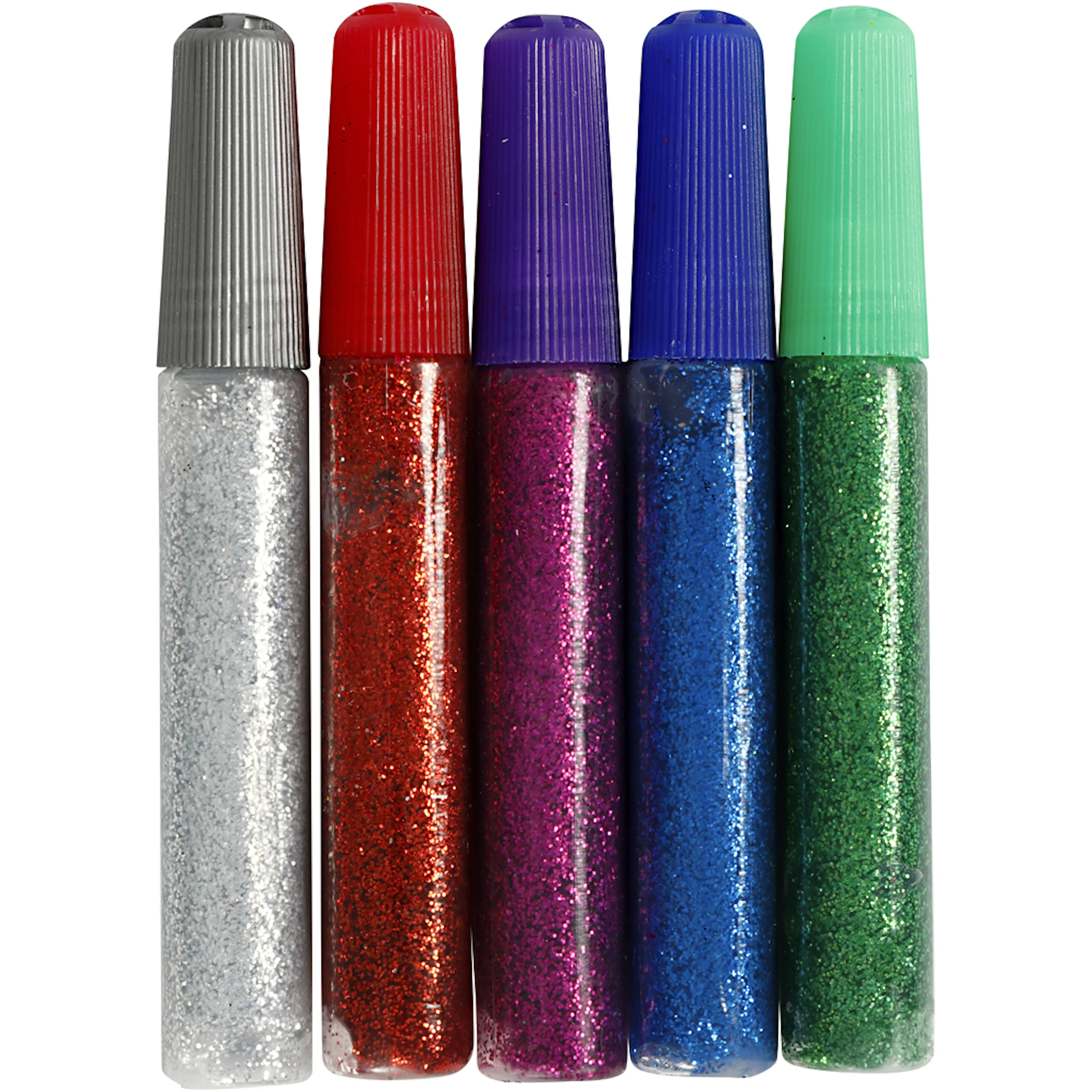 Glitterlim Creativ Company Ass Farger 5x10 ml/Pk