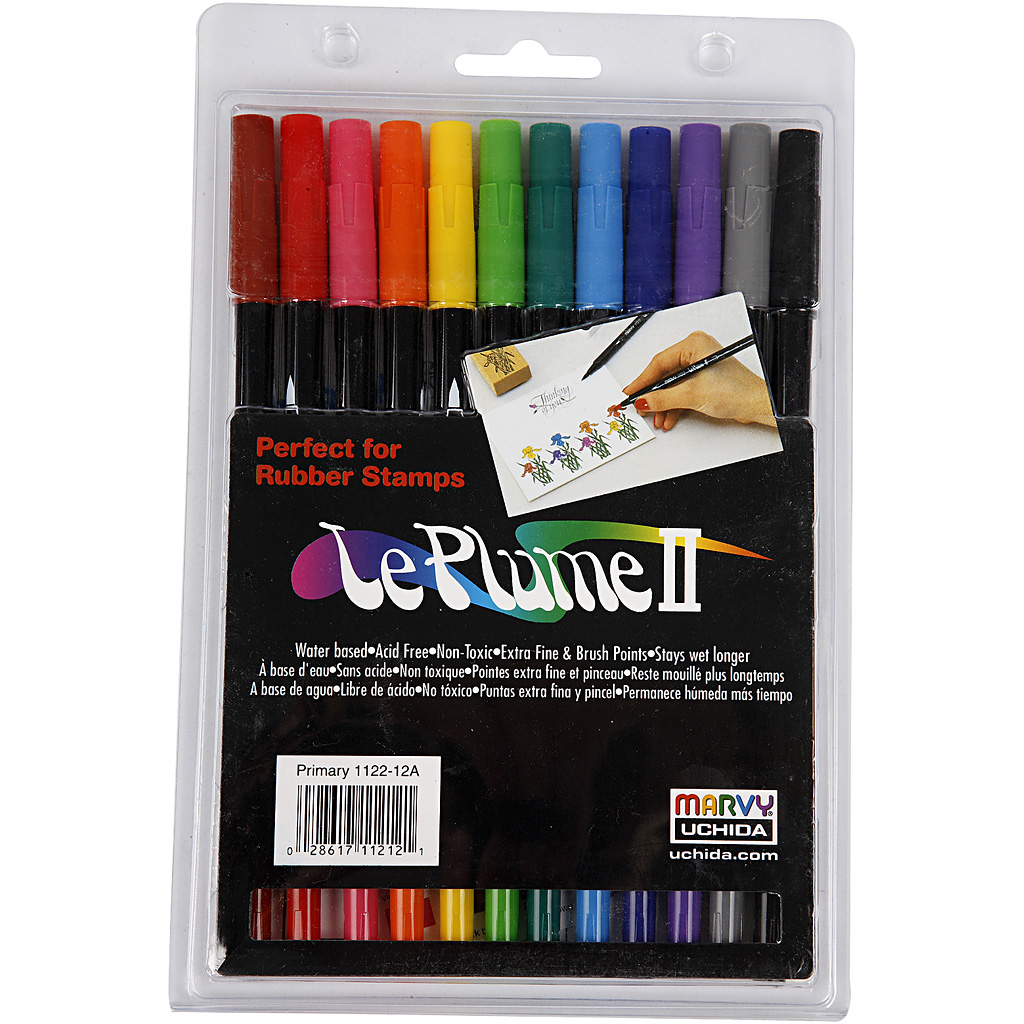 Tusj Creativ Company Le Plume II 12 stk/1 Pk