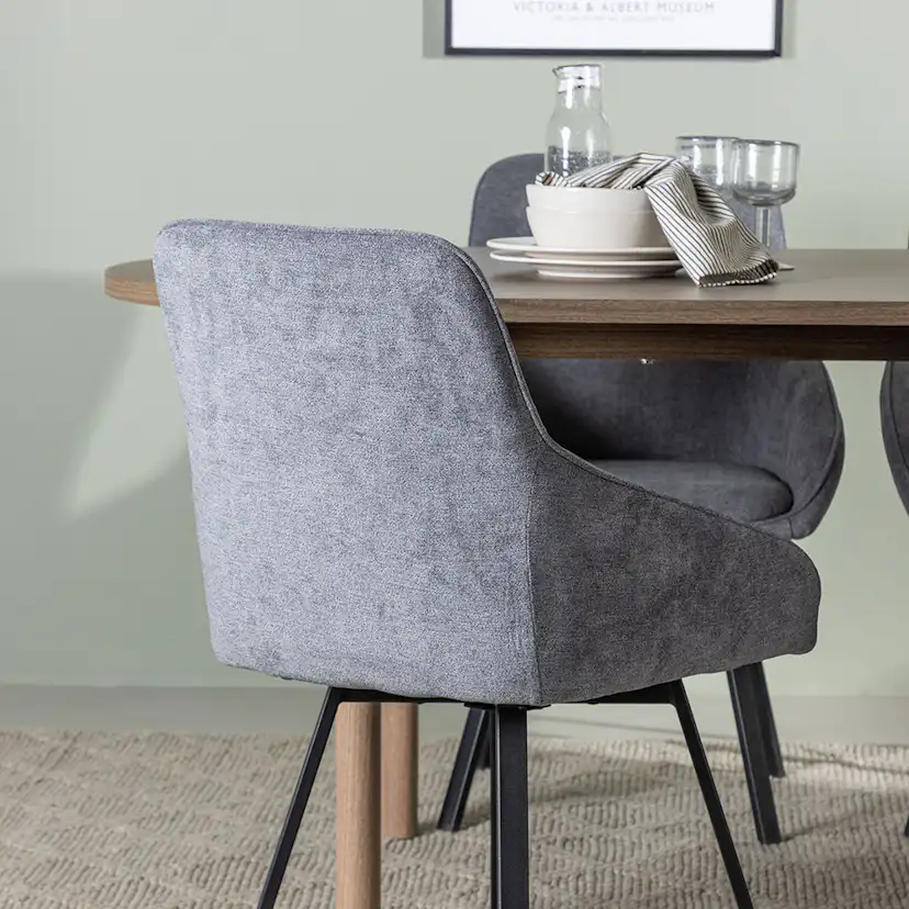 Spisegruppe Venture Home Andy med 4 stk Rosie Stoler