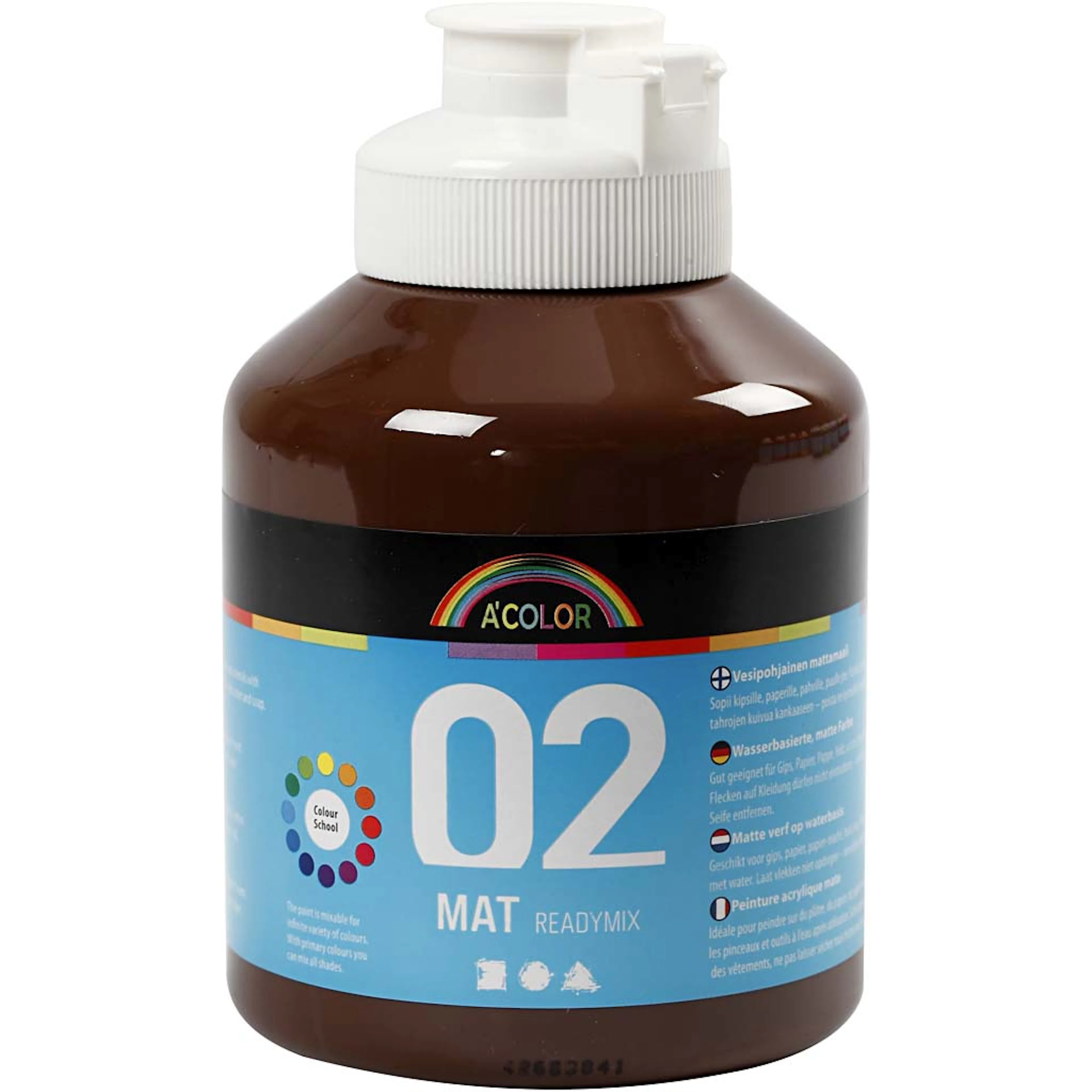 Akrylmaling Creativ Company Readymix A-color Nr 02 Matt 500 ml