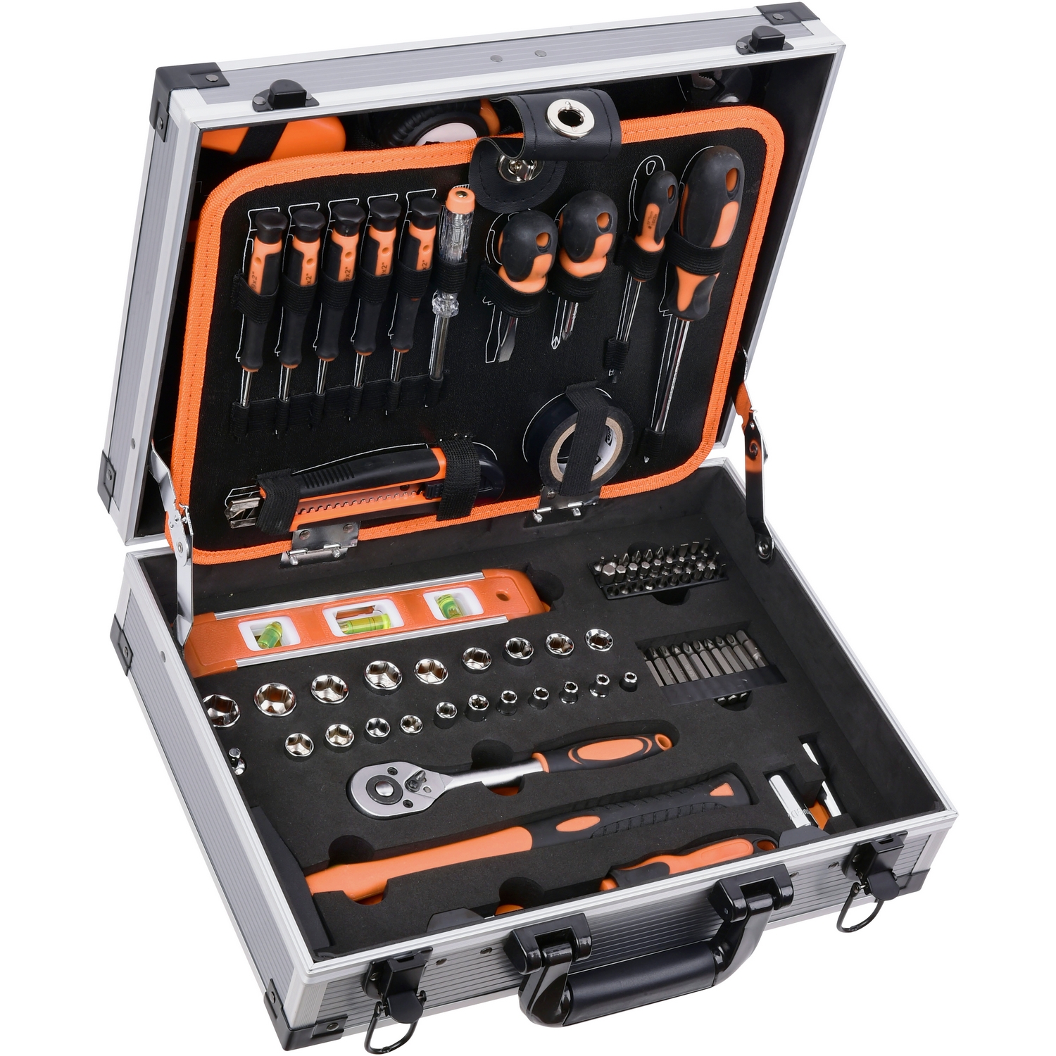 Verktøykoffert Work it  med 107 Deler